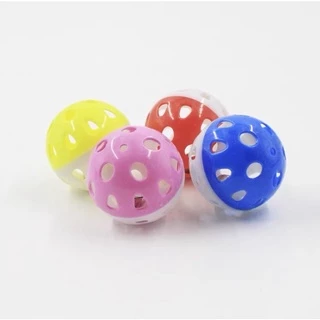 E-1 ของเล่นนกแก้วลูกบอลหลากสี ข้างในลูกบอลมีกระดิ่ง
