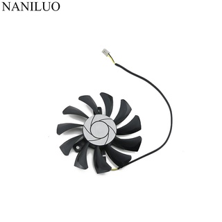 HA8010H12F-Z 75MM 2Pin GTX 1030 Fan For MSI Geforce GTX 750Ti 750 N740 GTX730 GTX740 R7 250 Graphic Card Cooling