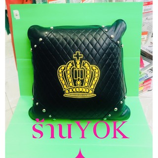 หมอนอิงแนวVIPตกแต่งสวยงามใช่ได้จริงหนังแท้ราคาต่อชิ้น