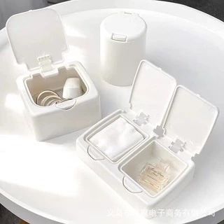 HomeDee ฟรีสติ๊กเกอร์ กล่องใส่ของ ชิ้นเล็ก ฝาเปิดปิดได้ แบบป๊อบ-อัฟ ช่วยป้องกันฝุ่น ขนาดมินิ