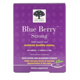 New Nordic Blue Berry Strong 60 Tablets