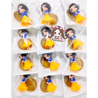 โมเดล สโนไวท์ มีฐาน แพ็ค12ชิ้น สูงประมาณ10CM แต่งหน้าเค้ก