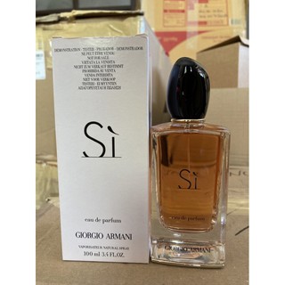 น้ำหอม Armani si edp 100 ml เทสเตอร์