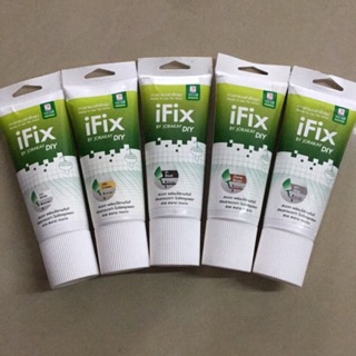 จระเข้ กาวยาแนวสำเร็จรูป iFix สีขาว