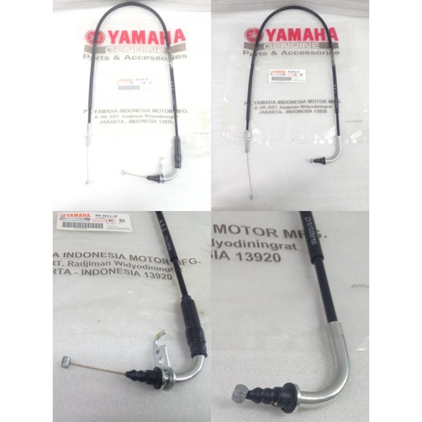 FZ150i FZ ใหม่ V3 & V4 FZ150 สาย THROTTLE 1 & 2 OUT & IN 1PA-F6311-10 / 1PA-F6312-10