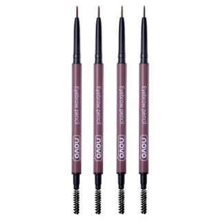 5286 (ใหม่/ของแท้) novo molandis flexible eyebrow pencil ดินสอเขียนคิ้ว 1.5mm