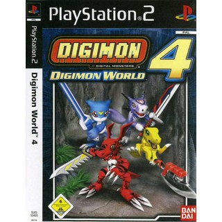 แผ่นเกมส์ Digimon World 4 PS2 Playstation 2 คุณภาพสูง ราคาถูก