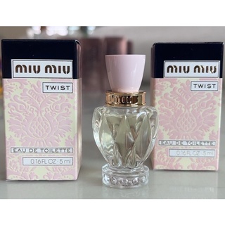 แท้💯%น้ำหอม Miu Miu Twist Eau de Toilette 4.5ml