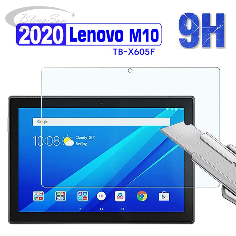 กระจกนิรภัย Lenovo Tab M10 X605F 10.1 inch Tablet Screen Protector For Lenovo TB-X605F M10 Toughened Glass Film