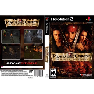 แผ่นเกมส์ PS2 Pirates of the Caribbean The Legend of Jack Sparrow   คุณภาพ ส่งไว (DVD)