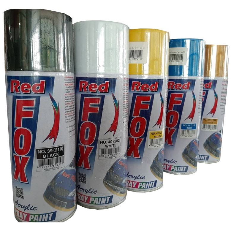สีสเปรย์ เรดฟ๊อกซ์ RED FOX สเปรย์กันสนิม