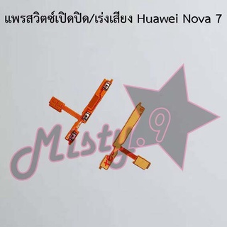 แพรสวิตซ์เปิด-ปิด/เพิ่ม-ลดเสียง [Power/Volume Flex] Huawei Nova 7,Nova 7i