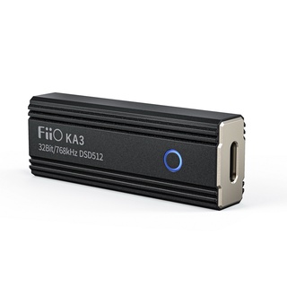 FiiO KA3 DAC/AMP พกพาระดับเรือธง รองรับ 32Bit/768kHz, DSD512 ประกันศูนย์ไทย 1 ปี ตามเงื่อนไขการรับประกัน