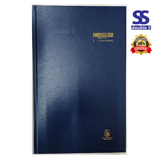 Campap F4 3 คอลัมน์หนังสือ 60gsm 208pages CA 3131/128 หน้า 3130