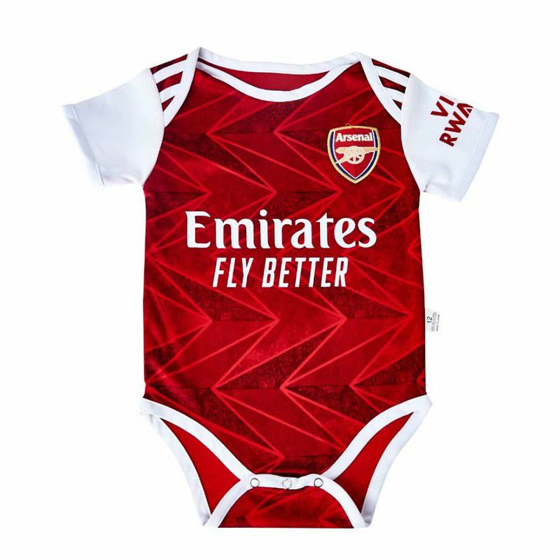 Arsenal Baby Jersey Romper 20/21 Home Red (12-18เดือน)
