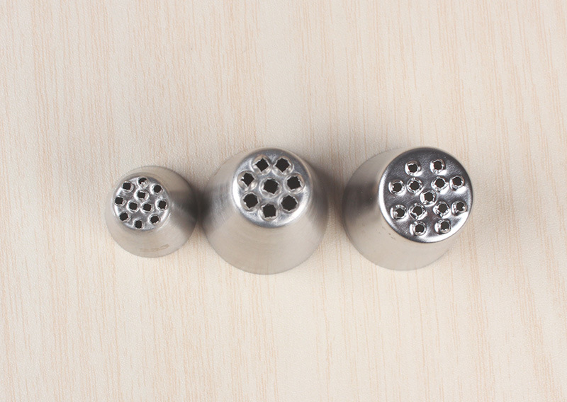 3 Pcs/Set Grass Cupcake Cake Icing Piping Nozzles Set Tips Pastry ...
