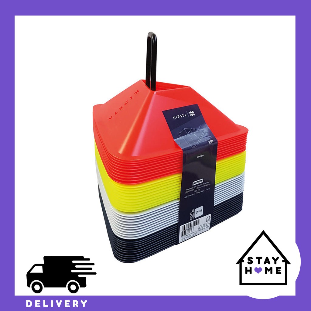 ชุดมาร์กเกอร์แบบแบนรุ่น Essential 40 ชิ้น - 4 สี KIPSTA