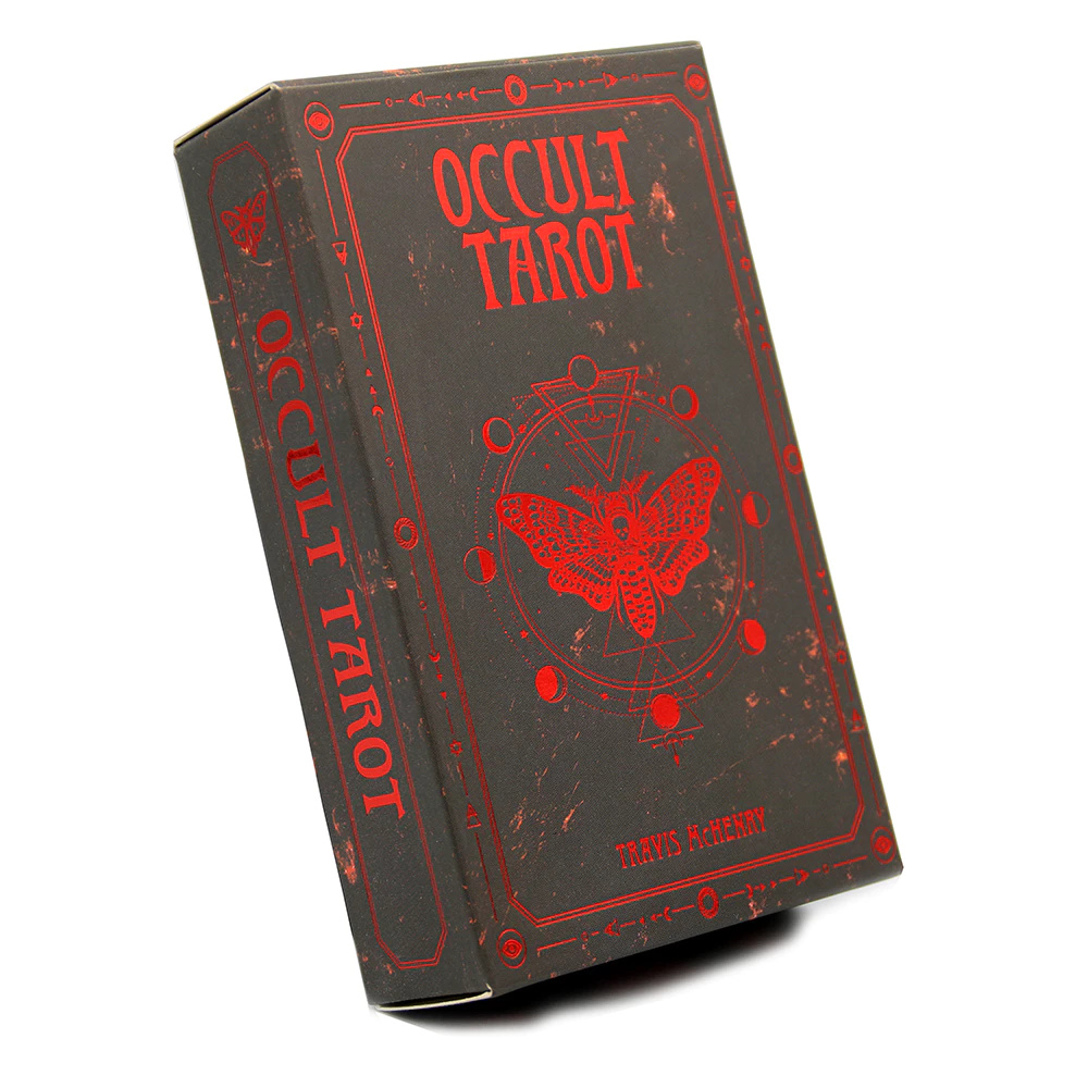 【Ready Stock】78 Card Deck Occult Tarot