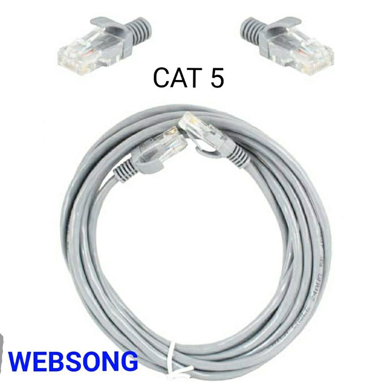 สาย LAN Websong CAT5 10m