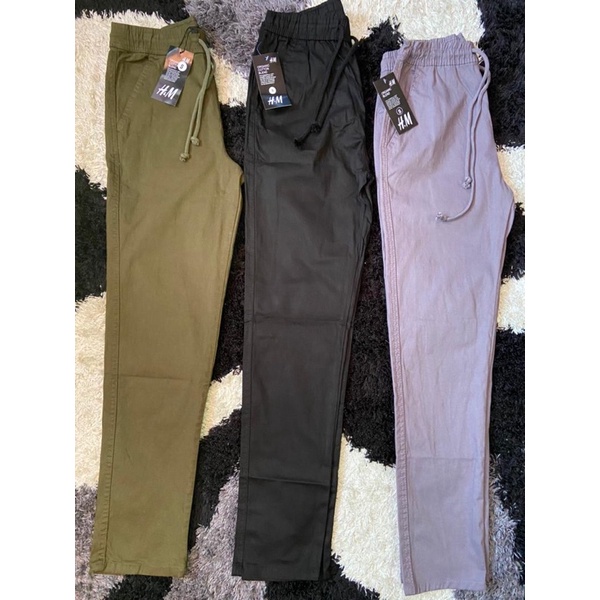 SELUAR JOGGER COTTON H&M