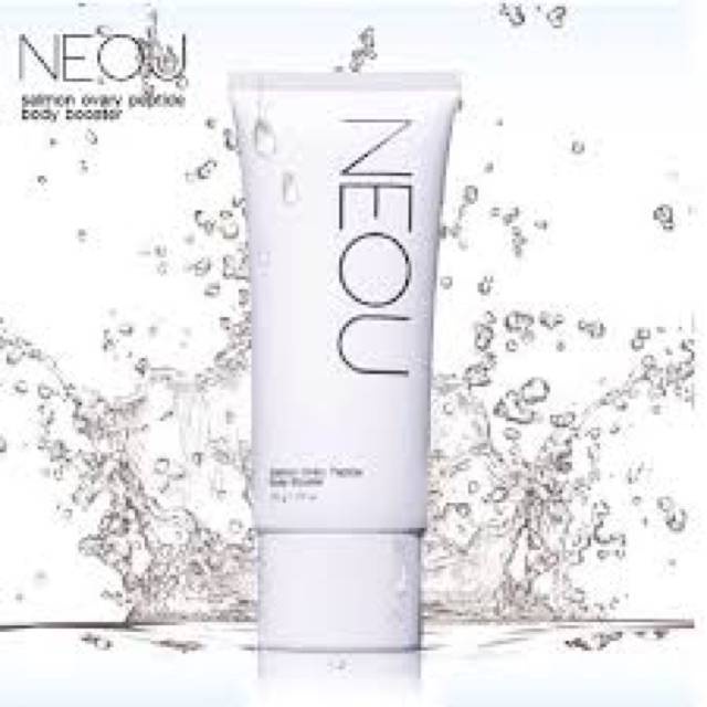 NEOU Salmon Ovary Peptide Body Booster นีโอยู บูสเตอร์ผิวใส รกปลาแซลมอน exp.2024  ** แท้ 100 % **