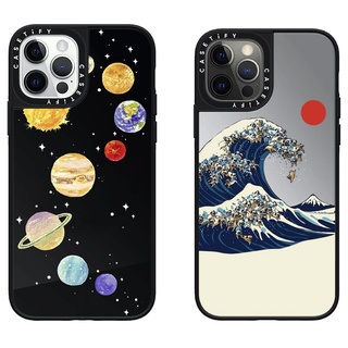 ภาพวาด ดาวเคราะห์ Casetify กระจกเงา กรณีโทรศัพท์มือถือ iPhone 14 13 12 11 Pro Max Plus