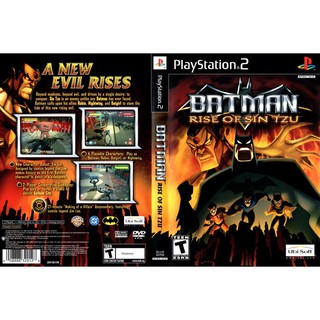 BATMAN RISE OF SIN TZU [PS2 US : DVD5 1 Disc]