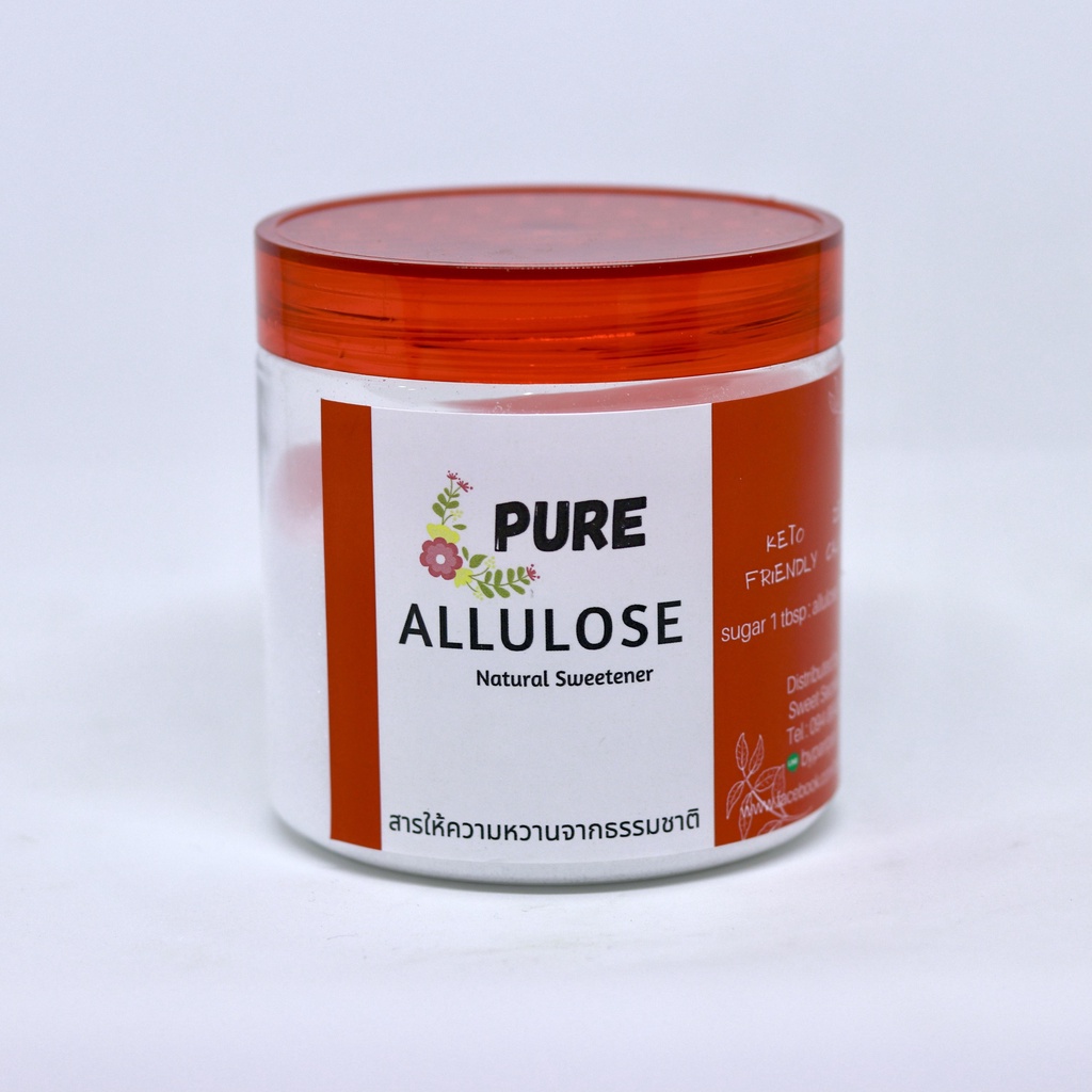 Pure Allulose น้ำตาลอัลลูโลส น้ำตาลคีโต อัลลูโลส ขนาด 200 กรัม