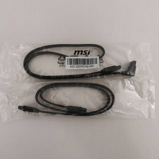 แหล่งขายและราคาสาย SATA 3 Cable ของ MSI แท้คุณภาพดี (พร้อมส่งใน 1วัน)อาจถูกใจคุณ
