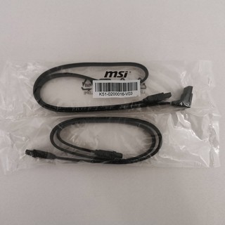 สาย SATA 3 Cable ของ MSI แท้คุณภาพดี (พร้อมส่งใน 1วัน)