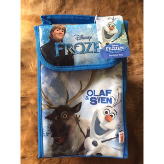 กระเป๋าเก็บความอุณหภูมิ ลายการ์ตูน Frozen Olaf &amp; Sven Insulated Lunch Bag