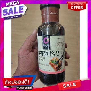 ชองจองวอน ซอสหมักหมูเกาหลีคาลบิ 500 กรัม Chungjeongwon Korean galbi marinated pork sauce 500 g.