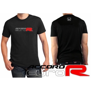 [RAYA SALE ] T-SHIRT HONDA ACCORD EURO-R / 100% COTTON ROUND NECK / LENGAN PENDEK / T-SHIRT PRINTING CANTIKSize S-5XL