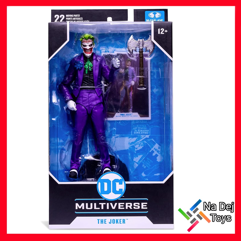The Joker DC Multiverse McFarlane Toys 7" Figure ดิ โจ๊กเกอร์ ดีซีมัลติเวิร์ส แมคฟาร์เลนทอยส์