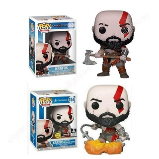 โมเดลฟิกเกอร์ FUNKO POP God of War Kratos 269 154 25 ของเล่นสําหรับเด็ก