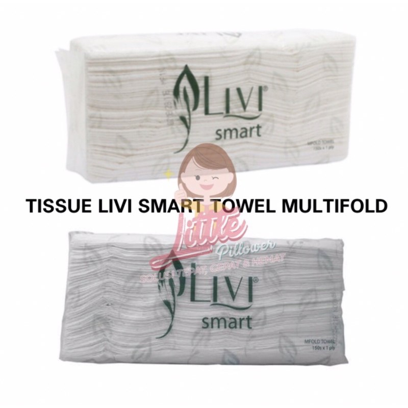 ทิชชู่ LIVI HAND TOWEL / LIVI SMART TOWEL MULTIFUNCTION 150s