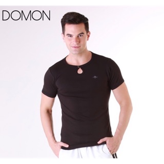 เสื้อยืดคอหยดน้ำ DOMON INNERWEAR COTTON 100%