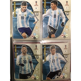 2018 Panini Adrenalyn XL World Cup Russia Soccer Cards Argentina