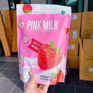 นมเย็น นมชมพูไนท Pink Milk ( ราคาต่อ ซอง)