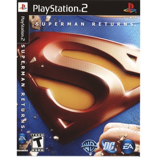 แผ่นเกมส์ Superman Returns The Video game PS2 Playstation2 คุณภาพสูง ราคาถูก