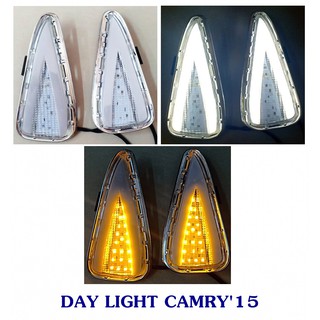 DAY LIGHT TOYOTA  CAMRY 2015 DRL DAYTIME โตโยต้า แคมรี่ 2015