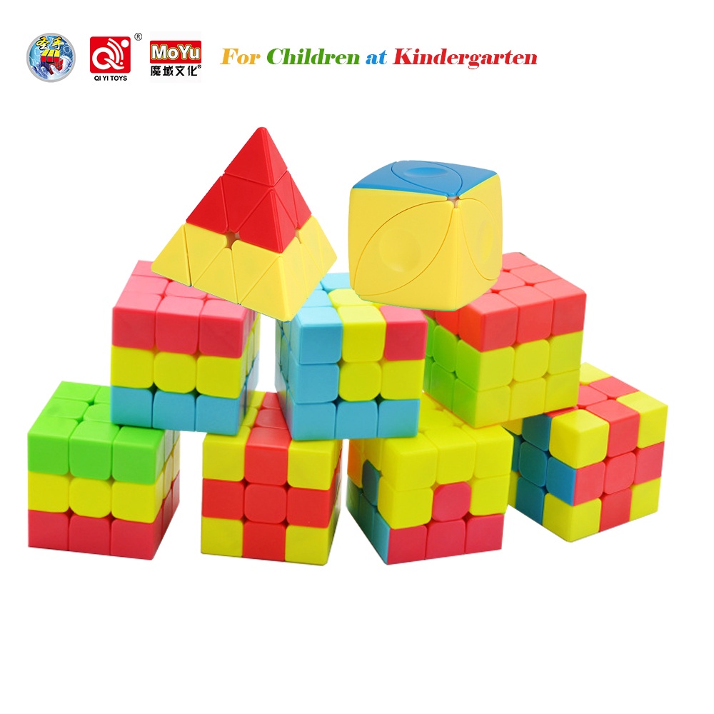 เด ็ ก Easy Speed Cube สําหรับเด ็ กอนุบาลแซนวิช Unicorn Bumpy Pudding Chips IVY Volcano