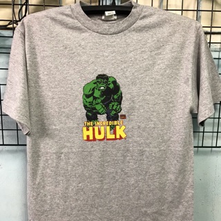 เสื้อยืดผ้าฝ้ายพิมพ์ลายขายดี เสื้อยืดHULK ลิขสิทธิ์แท้ maxico