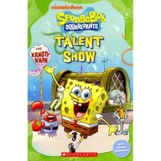 DKTODAY หนังสือ POPCORN READERS 1:SPONGEBOB SQUAREPANTS:TALENT SHOW