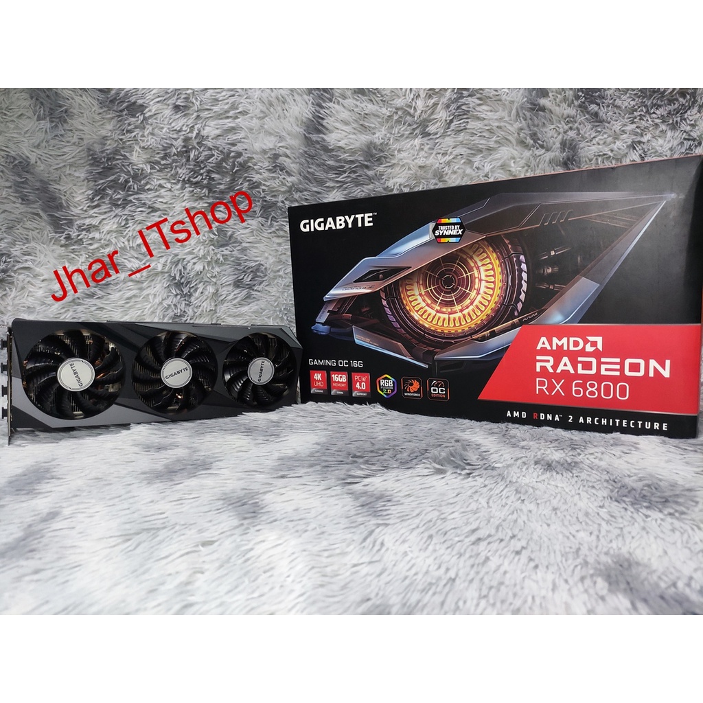 GIGABYTE AMD REDEON RX 6800 -16GB GDDR6 (มือสอง)