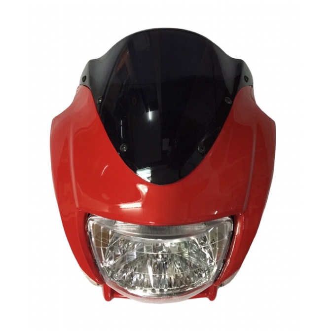 หน้ากากแต่ง  หน้ากากชุด RXZ catalyzer พร้อมชุด