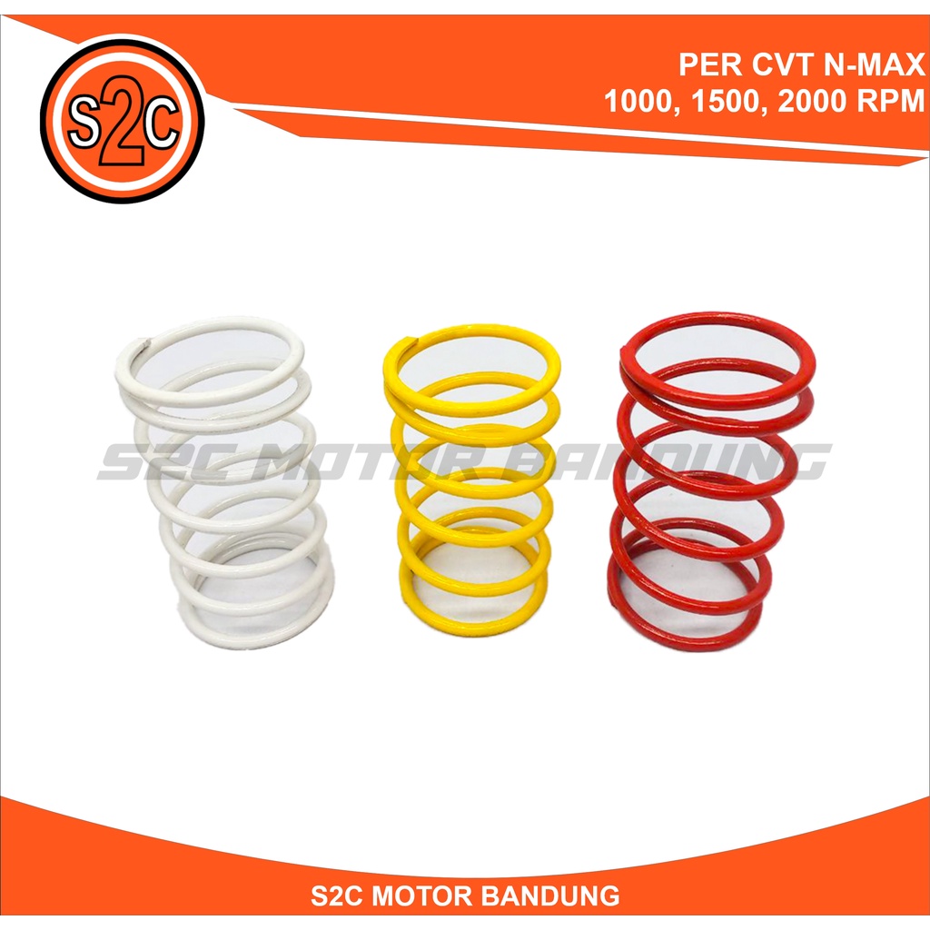 CVT SPRING NMAX N MAX MIO M3 XEON 1000 1500 2000 RPM ไม่มีแบรนด์