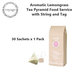 ชา โวยาจ พีระมิด Voyage Tea Pyramid with String &amp; Tag 1 กล่อง 30 ซอง