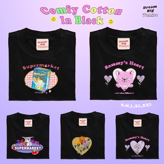 เสื้อยืด งานคัตตอล สไตล์เกาหลี An Lee Tshirt เสื้อโอเวอร์ไซน์ เสื้อน่ารัก เสื้อขาว เสื้อวัยรุ่น เสื้อผ้าเเฟชั่นผู้หญิ