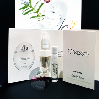 เซ็กซี่เบาๆ 🥰 น้ำหอม Calvin Klein OBSESSED edp. For Women ขนาดทดลอง ของแท้ 100%